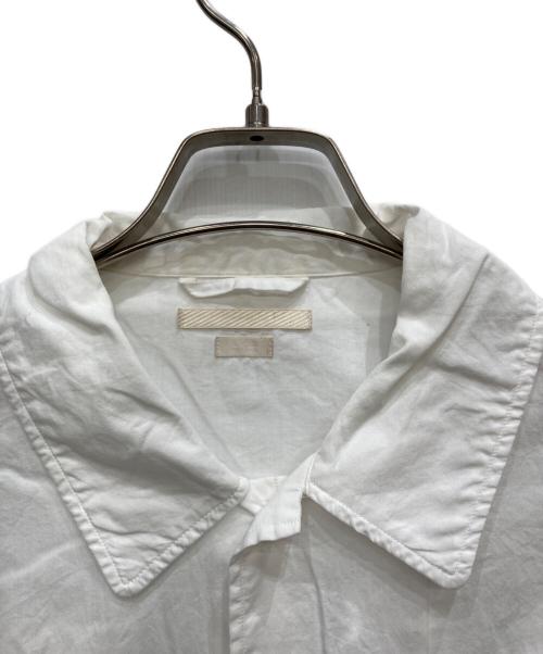 BLURHMS（ブラームス）blurhms (ブラームス) Chambray Gusset PKT Shirt ホワイト サイズ:3の古着・服飾アイテム