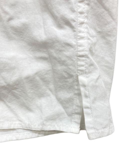 BLURHMS（ブラームス）blurhms (ブラームス) Chambray Gusset PKT Shirt ホワイト サイズ:3の古着・服飾アイテム