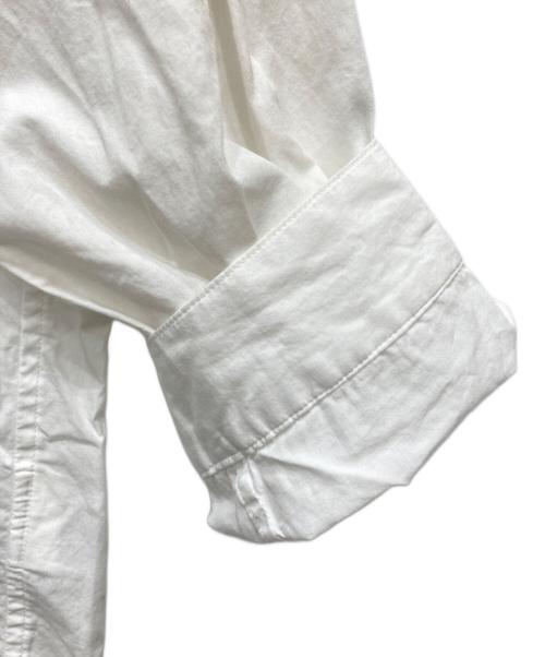 BLURHMS（ブラームス）blurhms (ブラームス) Chambray Gusset PKT Shirt ホワイト サイズ:3の古着・服飾アイテム