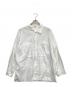 blurhms（ブラームス）の古着「Chambray Gusset PKT Shirt」｜ホワイト