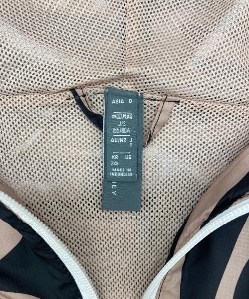 adidas by stella McCartney（アディダス バイ ステラマッカートニー）adidas by stella McCartney (アディダス バイ ステラマッカートニー) 総柄ナイロンジャケット ベージュ サイズ:Sの古着・服飾アイテム