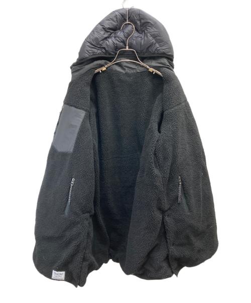 SHIPS（シップス）SHIPS (シップス) TAION (タイオン) ボア×ダウンリバーシブルコート ブラック サイズ:38 未使用品の古着・服飾アイテム