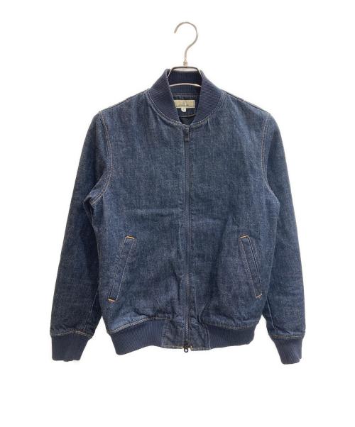 JAPAN BLUE JEANS（ジャパンブルージーンズ）JAPAN BLUE JEANS (ジャパンブルージーンズ) 14ozデニムボンバージャケット インディゴ サイズ:Sの古着・服飾アイテム