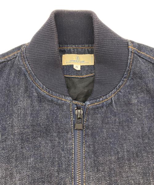 JAPAN BLUE JEANS（ジャパンブルージーンズ）JAPAN BLUE JEANS (ジャパンブルージーンズ) 14ozデニムボンバージャケット インディゴ サイズ:Sの古着・服飾アイテム