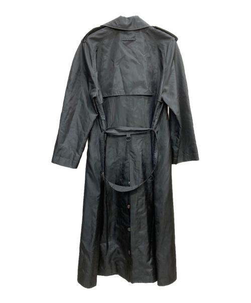 Jean Paul GAULTIER CLASSIQUE（ジャンポールゴルチエクラシック）Jean Paul GAULTIER CLASSIQUE (ジャンポールゴルチエクラシック) ナイロントレンチコート ブラック サイズ:40の古着・服飾アイテム