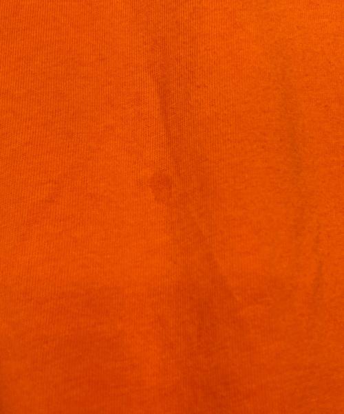 adidas Originals（アディダスオリジナル）adidas originals (アディダスオリジナル) PALACE (パレス) プリントTシャツ オレンジ サイズ:Mの古着・服飾アイテム