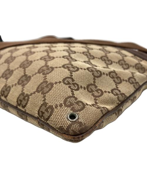 GUCCI（グッチ）GUCCI (グッチ) GG柄ショルダーバッグ ベージュの古着・服飾アイテム