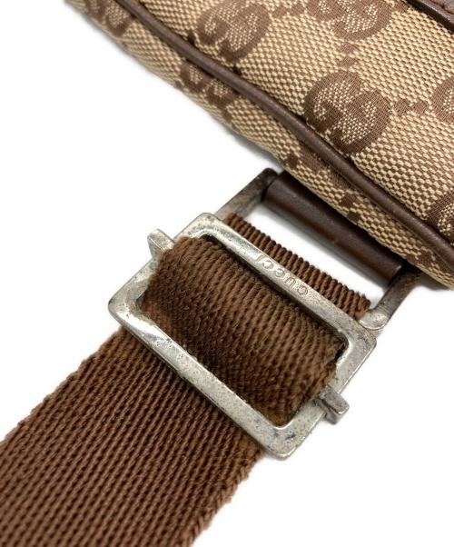 GUCCI（グッチ）GUCCI (グッチ) GG柄ショルダーバッグ ベージュの古着・服飾アイテム