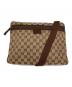 GUCCI（グッチ）の古着「GG柄ショルダーバッグ」｜ベージュ