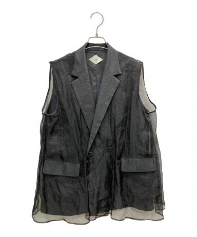 Ameri♡ MEDI SHEER DOCKING LADY LIKE VEST 中古・古着通販】AMERI (アメリ) MEDI SHEER DOCKING LADY LIKE VEST