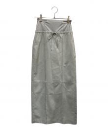 Ameri（アメリ）の古着「PIN TUCK PENCIL CORSET SKIRT」｜グレー