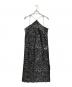 AMERI（アメリ）の古着「MEDI 2WAY CUT WORK LACE LONG TOP」｜ブラック