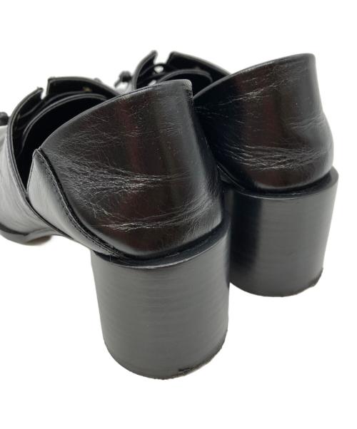 Ameri（アメリ）Ameri (アメリ) 2WAY SQUARE LOAFERS ブラック サイズ:Mの古着・服飾アイテム