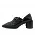 Ameri (アメリ) 2WAY SQUARE LOAFERS ブラック サイズ:M：7000円