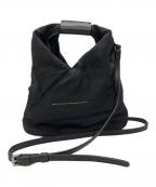 MM6 Maison Margielaエムエムシックスメゾンマルジェラ）の古着「「JAPANESE FONDO」ショルダーバッグ」｜ブラック