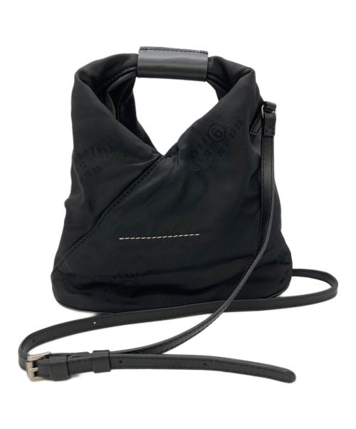 MM6 Maison Margiela（エムエムシックスメゾンマルジェラ）MM6 Maison Margiela (エムエムシックスメゾンマルジェラ) 「JAPANESE FONDO」ショルダーバッグ ブラックの古着・服飾アイテム