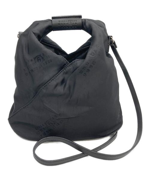 MM6 Maison Margiela（エムエムシックスメゾンマルジェラ）MM6 Maison Margiela (エムエムシックスメゾンマルジェラ) 「JAPANESE FONDO」ショルダーバッグ ブラックの古着・服飾アイテム