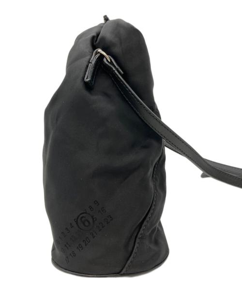 MM6 Maison Margiela（エムエムシックスメゾンマルジェラ）MM6 Maison Margiela (エムエムシックスメゾンマルジェラ) 「JAPANESE FONDO」ショルダーバッグ ブラックの古着・服飾アイテム