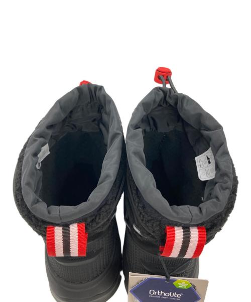 HUNTER（ハンター）HUNTER (ハンター) WANDERER SHORT SHERPA SNOW BOOT ブラック サイズ:23cmの古着・服飾アイテム