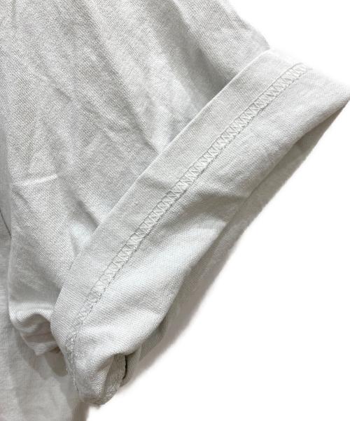stussy（ステューシー）stussy (ステューシー) プリントTシャツ ライトグレー サイズ:Mの古着・服飾アイテム
