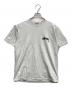 stussy（ステューシー）の古着「プリントTシャツ」｜ライトグレー