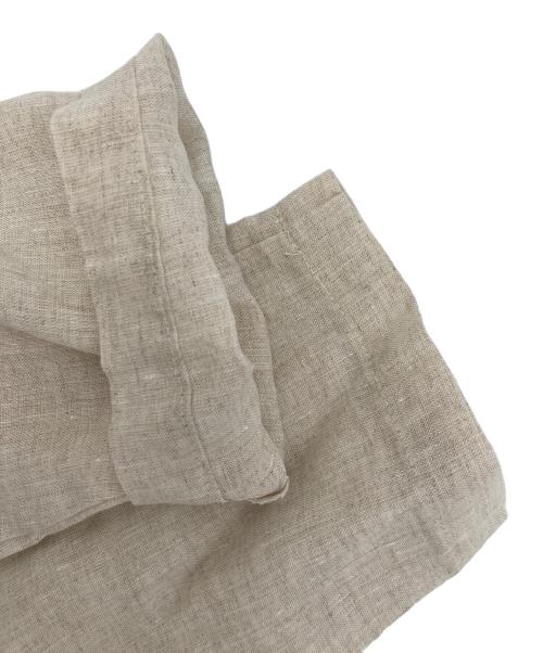 BEARDSLEY（ビアズリー）BEARDSLEY (ビアズリー) 刺繍リネンブラウス ベージュ サイズ:FREEの古着・服飾アイテム