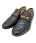 GUCCI（グッチ）の古着「シェリーライン ホースビットローファー」｜ブラック