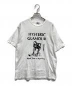 Hysteric Glamourヒステリックグラマー）の古着「カットソー」｜ホワイト