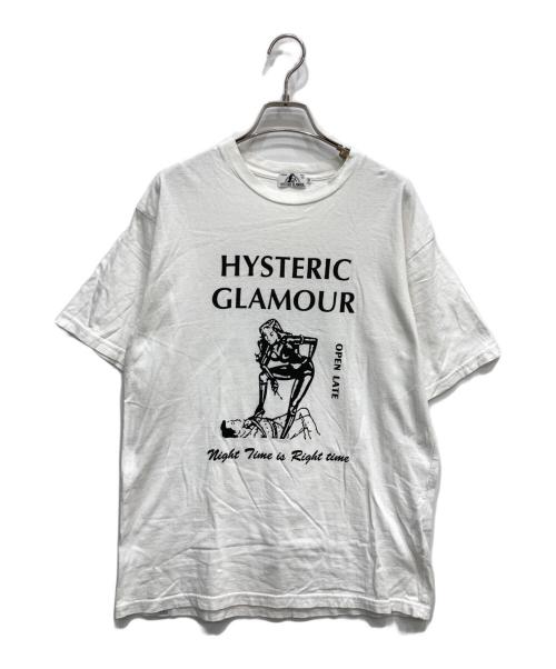 Hysteric Glamour（ヒステリックグラマー）Hysteric Glamour (ヒステリックグラマー) カットソー ホワイト サイズ:Mの古着・服飾アイテム