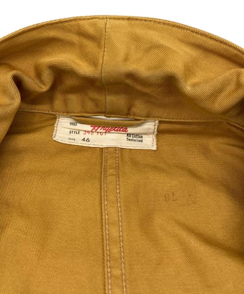 Angelica（アンジェリカ）Angelica (アンジェリカ) チェンジボタンワークジャケット マスタード サイズ:46の古着・服飾アイテム