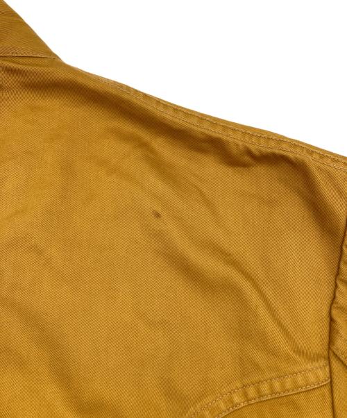 Angelica（アンジェリカ）Angelica (アンジェリカ) チェンジボタンワークジャケット マスタード サイズ:46の古着・服飾アイテム