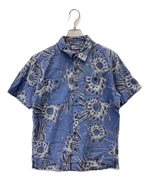 Patagonia（パタゴニア）Patagonia (パタゴニア) バック・ステップ・シャツ ブルー サイズ:Sの古着・服飾アイテム