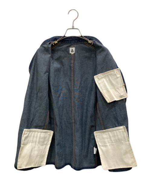 The Mongolian Choppsss（ザモンゴリアンチョップス）The Mongolian Choppsss (ザモンゴリアンチョップス) グラデュエーターデニムジャケット インディゴ サイズ:2の古着・服飾アイテム