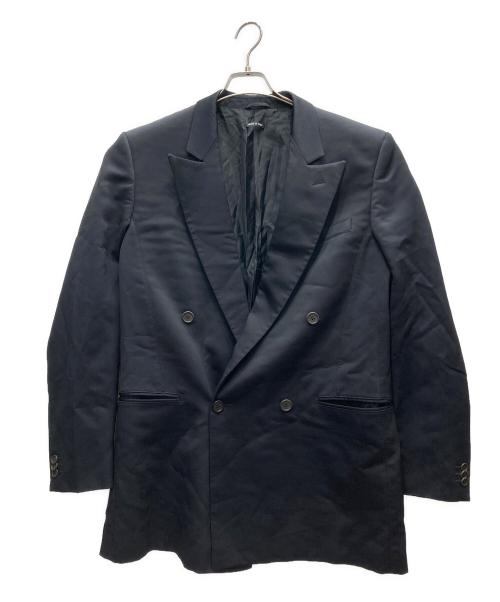 GIORGIO ARMANI（ジョルジョアルマーニ）GIORGIO ARMANI (ジョルジョアルマーニ) ダブルジャケット ブラック サイズ:50の古着・服飾アイテム