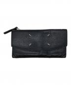 Maison Margielaメゾンマルジェラ）の古着「4ステッチロングウォレット」｜ブラック