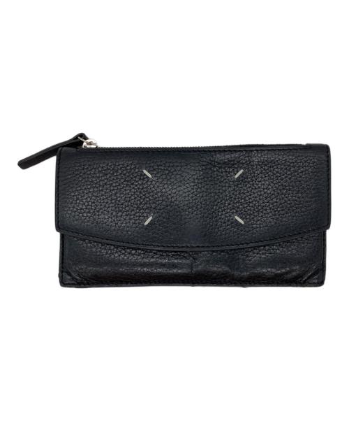 Maison Margiela（メゾンマルジェラ）Maison Margiela (メゾンマルジェラ) 4ステッチロングウォレット ブラックの古着・服飾アイテム