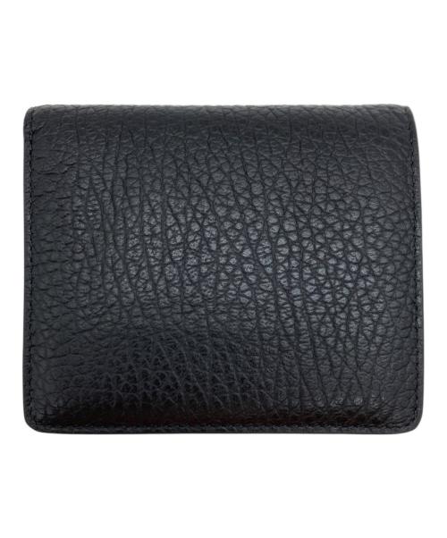 Maison Margiela（メゾンマルジェラ）Maison Margiela (メゾンマルジェラ) Compact Bi Fold Wallet ブラックの古着・服飾アイテム