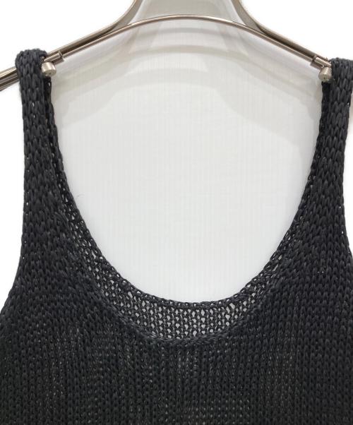 Plage（プラージュ）Plage (プラージュ) CRAFT TANK ブラック サイズ:FREEの古着・服飾アイテム