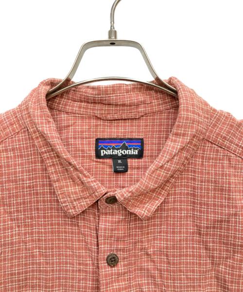 Patagonia（パタゴニア）Patagonia (パタゴニア) バック・ステップ・シャツ ブラウン サイズ:XLの古着・服飾アイテム