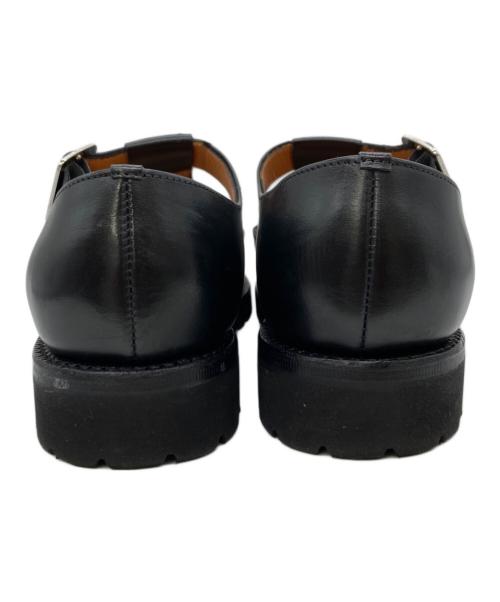 Jalan Sriwijaya（ジャランスリウァヤ）Jalan Sriwijaya (ジャランスリウァヤ) メリージェーンストラップシューズ ブラック サイズ:UK3 1/2の古着・服飾アイテム