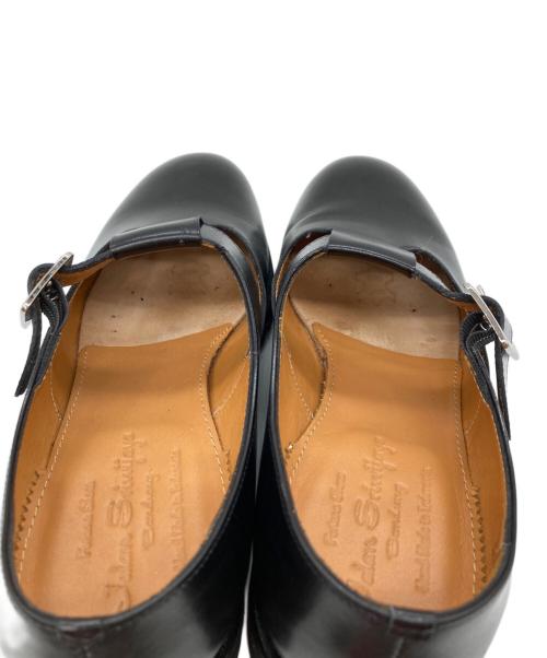 Jalan Sriwijaya（ジャランスリウァヤ）Jalan Sriwijaya (ジャランスリウァヤ) メリージェーンストラップシューズ ブラック サイズ:UK3 1/2の古着・服飾アイテム