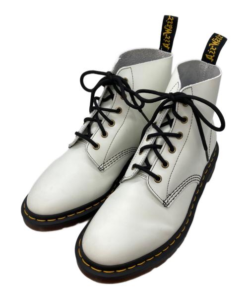 Dr.Martens（ドクターマーチン）Dr.Martens (ドクターマーチン) 101 ARC 6ホールブーツ ホワイト サイズ:UK9の古着・服飾アイテム
