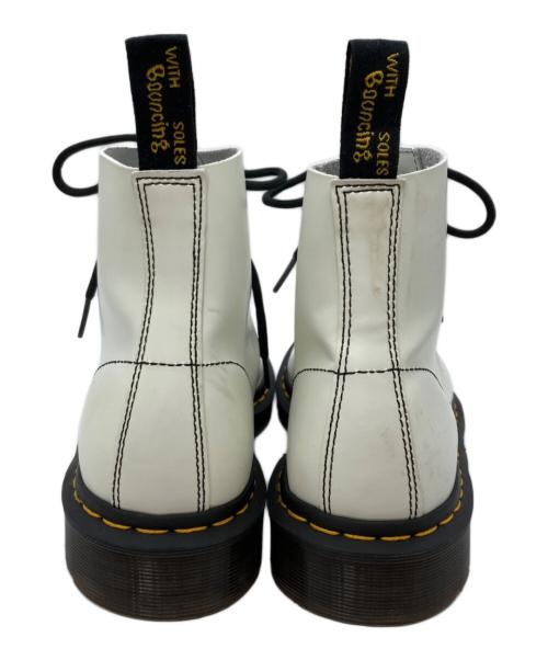 Dr.Martens（ドクターマーチン）Dr.Martens (ドクターマーチン) 101 ARC 6ホールブーツ ホワイト サイズ:UK9の古着・服飾アイテム