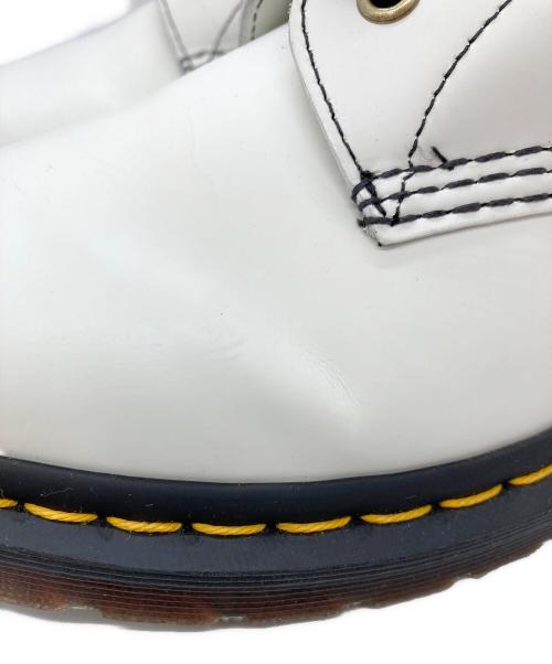 Dr.Martens（ドクターマーチン）Dr.Martens (ドクターマーチン) 101 ARC 6ホールブーツ ホワイト サイズ:UK9の古着・服飾アイテム