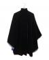 GIORGIO ARMANI (ジョルジョアルマーニ) ベロアポンチョ ネイビー サイズ:表記なし：10000円