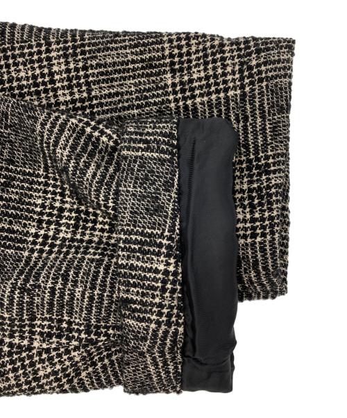 DRESSTERIOR（ドレステリア）DRESSTERIOR (ドレステリア) ループグレンチェックジャケット ブラウン サイズ:Mの古着・服飾アイテム