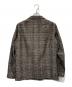 DRESSTERIOR (ドレステリア) ループグレンチェックジャケット ブラウン サイズ:M：8000円