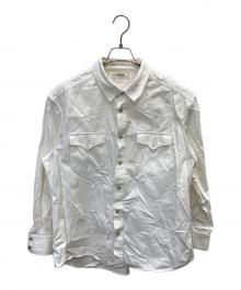 CELINE（セリーヌ）の古着「オーバーサイズウェスタンシャツ」｜ホワイト