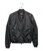 MOORERムーレー）の古着「撥水加工ボンバージャケット」｜ブラック