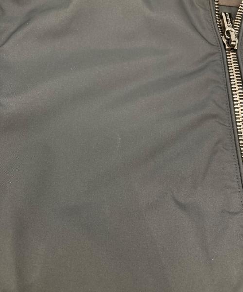 MOORER（ムーレー）MOORER (ムーレー) 撥水加工ボンバージャケット ブラック サイズ:48の古着・服飾アイテム